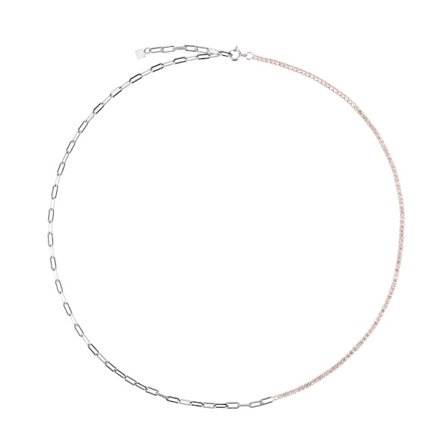 925 Sterling Sølv Fargerik Cubic Zirconia Choker Kjede Halskjede 2021 Regnbue Sjarm Lang Kjede Smykker Horoskop CZ Kvinner Gave