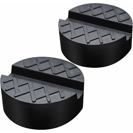 Universal gummikloss för domkraft, gummiblock kompatibel med hydraulisk domkraft för billyft till halkfritt underlag