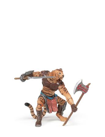 Tiger Mutant Warrior Toys Playsets & Action Figures Movies & Fairy Tale Characters Multi/mønstret Papo