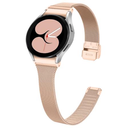 Klockarmband Till Samsung Galaxy Watch 4 Slim Rostfritt Stål Ros