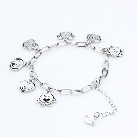 KPOP BTS armbånd BT21 Koreansk version tegneserie legering