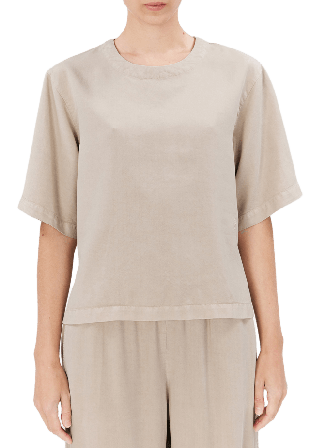 ELVINE Eliana W ́s Top T-shirts & toppar Dam Beige L