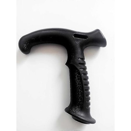 Ergonominen T-muotoinen kädensija kävelykepille -Sy