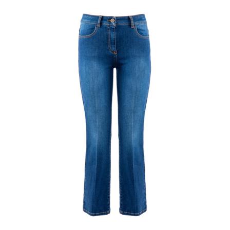 Nenette Cropped Jeans , Blauw , Dames , Maat: W31