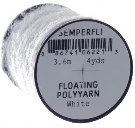 Semperfli Dry Fly Polyyarn - White
