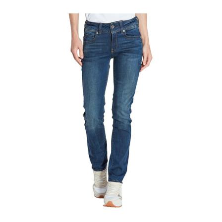G-star, Straight Jeans Blauw, Dames, Maat:W26