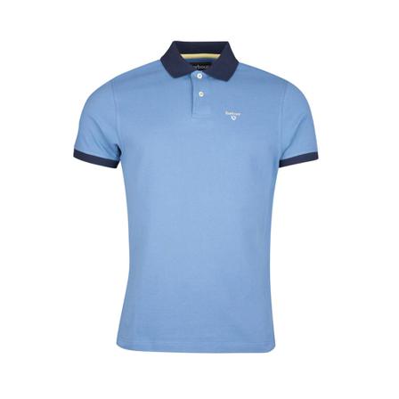 Barbour, Polo Shirts Blauw, Heren, Maat:M