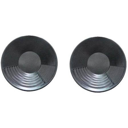 2 stk. plast gullpanne vask gruvedrift mudring prospektering for sand gull gruvedrift manuell vask gullpann