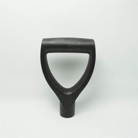 D-håndtag plast Sneskovl havetilbehør sort 2 stk