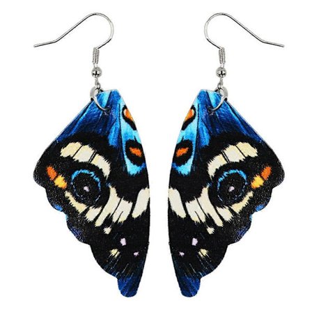 Fjärilsvinger Hængeøreringe Hængeøreringe Berlock Øreringe Damesmykker [DB] Style 1