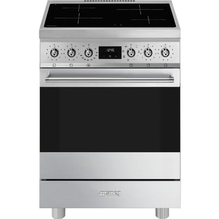 Smeg C6IMXM2 Induksjonskomfyr Classic 60 cm, rustfritt stål