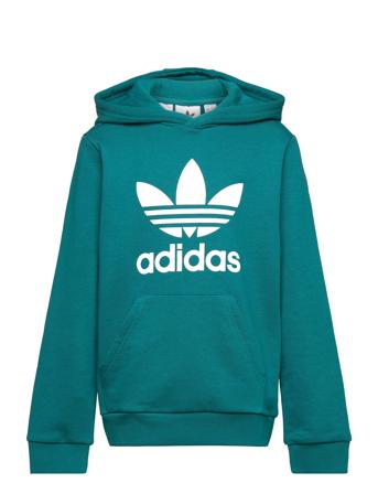 Trefoil Hoodie Tops Sweat-shirts & Hoodies Hoodies Green Adidas Originals