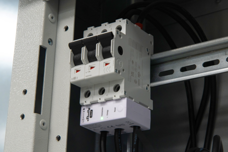 Shelly 3EM-63T Gen3 (flat terminal model) - WiFi 3-faset energimåler, 63A