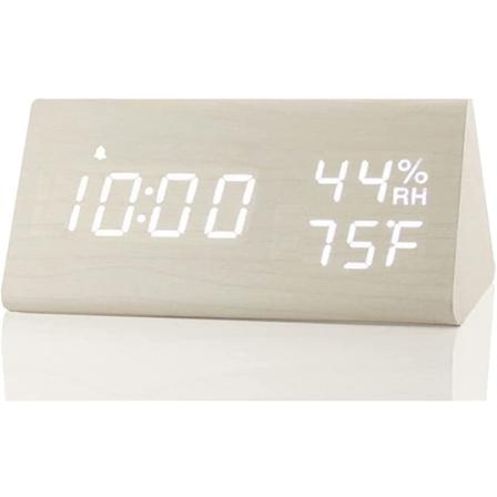 Digital Väckarklocka, Led-tidsvisning, 3 Larminställningar