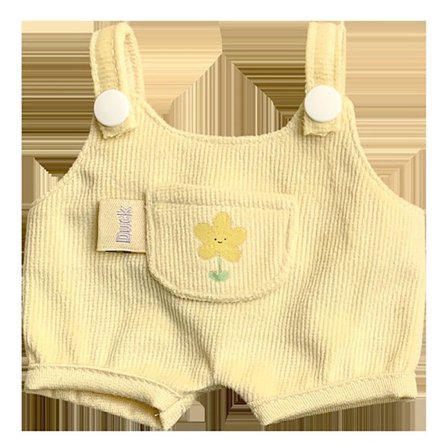 20cm Dukkeklær Buksebukse GUL