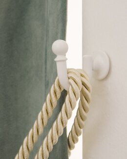 Omtakskrok 2-Pk Hvit