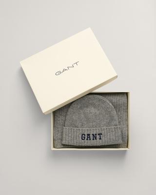 GANT - Gaveeske med skjerf og lue i ullblanding - Herre - ONESIZE