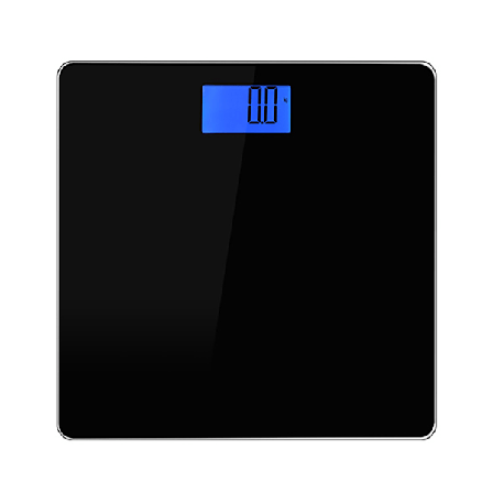 Pimeänäkö digitaalinen vaaka - musta, suuri koko