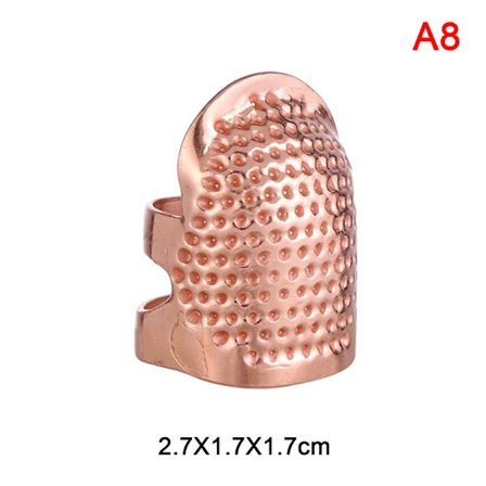 Fingerbeskytter Vintage gull fingerbøl metall sytilbehør