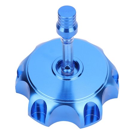 CNC-alumiininen moottoripyörän polttoainesäiliön korkki 50cc - 160cc Pit Dirt Bike Sininen