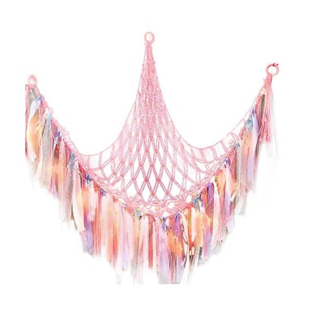 Stuffed Animal Nett eller Hengekøye Hengekøye Oppbevaring Leke Hengekøye Stativ Hjørne