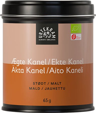 Urtekram Ægte Kanel stødt Ø 65 g, Helse & Madvarer, Krydderier, Kanel