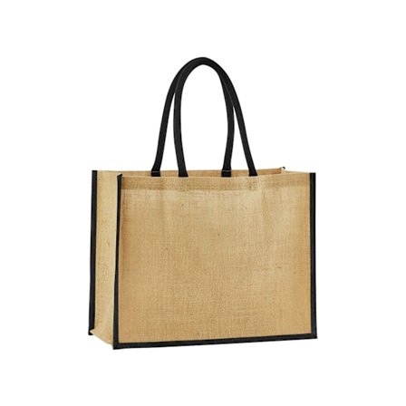 Westford Mill Classic Starched Jute Tote Bag One Size Natural