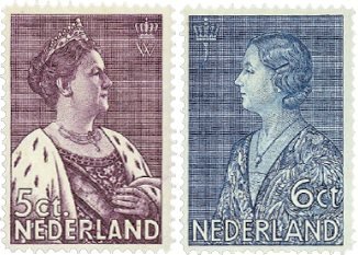 Holland 1934 - NVPH 265-266 - Ubrugt