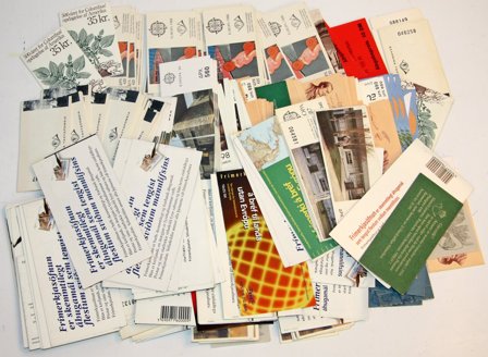 Island og Grækenland - Dubletsamling i 1 lille kasse - Postfrisk