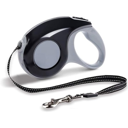 Retrekkbar hundeleie, katteleie, innfellbar leie, trekk tilbake