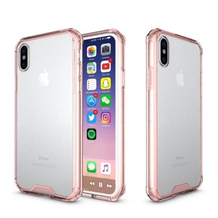 NYHET! Hybridskal från FLOVEME för iPhone XR Rosa