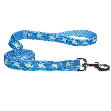 Seaside Seaturtle Koppel - Textilkoppel, Rullkoppel, Draglinor, Läderkoppel, Långlinor, Flexikoppel på Doggie.se