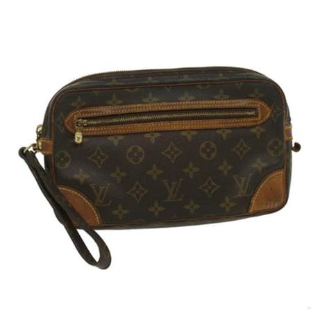 Louis Vuitton Vintage, Pre-owned Bag Bruin, Dames, Maat:ONE Size