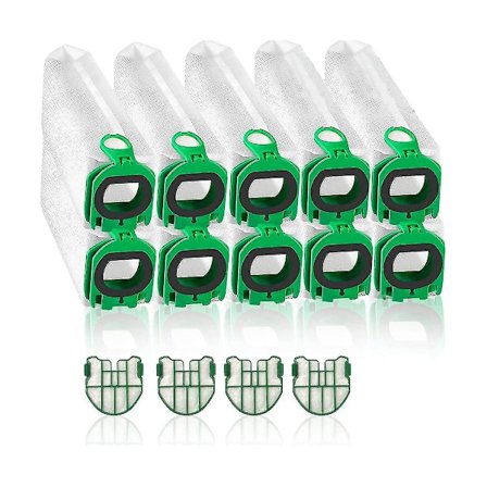 Dammsugarpåse Kompatibel med Vorwerk Vb100 Fp100 Vb 100 100 Dammsugartillbehör