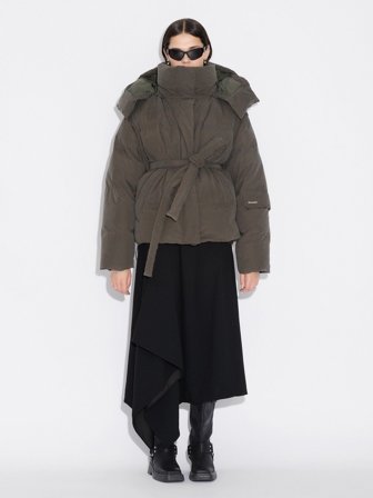 Steilia Brushed Down Jacket