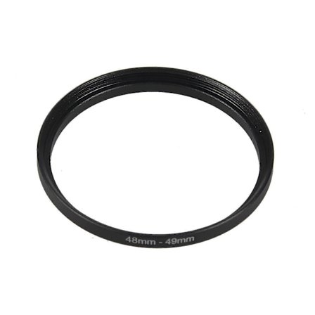 48mm till 49mm Kamera Filter Objektiv 48mm-49mm Step Up Ring Adapter