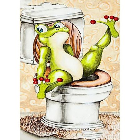 Diamantbroderi Full Kit Groda Diamantmålning-30x40CM