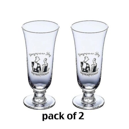 2 st Singapore Sling-glas, cocktailglas, longdrinkglas, juiceglas set med 2 maj 5.22