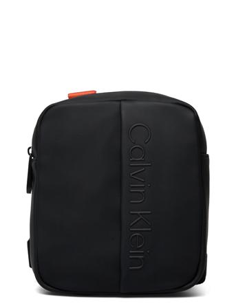 Rubberized Conv Reporter S Bags Crossbody Bags Svart Calvin Klein