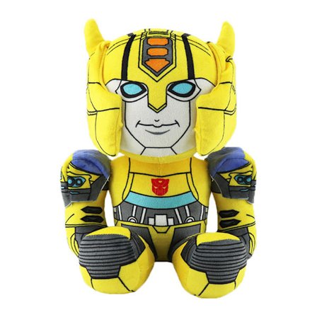 Tecknade Transformers docka Bumblebee Optimus Prime plyschleksak robot perifer docka