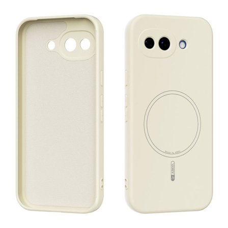 ABEEL Google Pixel 10a MagSafe Compatible Silicone Case - Beige