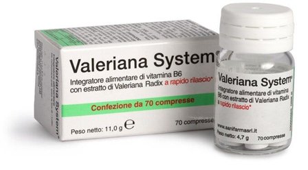 Valeriana System 70 Compresse