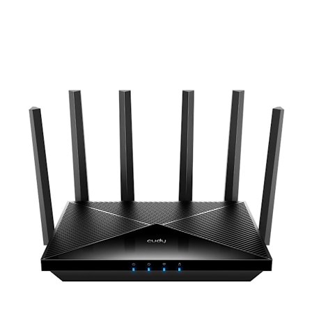 Tri-Band Wi-Fi 7-router, 2,5G-porte, forældrekontrol