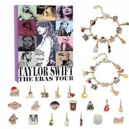 Taylor Swift Armbånd Jule Adventskalender Jule Dekoration Boks Gave, 2