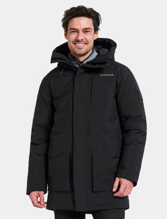 Didriksons Akilles Usx Parka 2 - Black - XXL