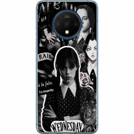 Oneplus 7t Genomskinligt Skal Wednesday Addams