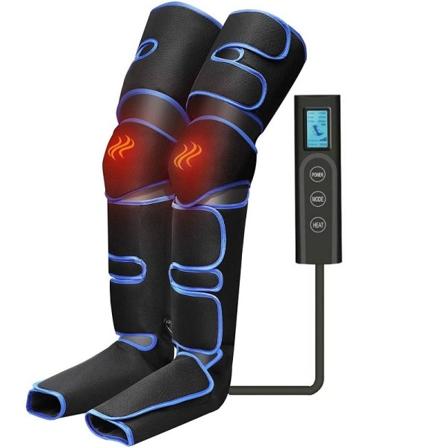 360° Fod luft tryk ben massager fremmer blodcirkulation, kropsmassager, muskel afslapning, lymfatisk dræning enhed