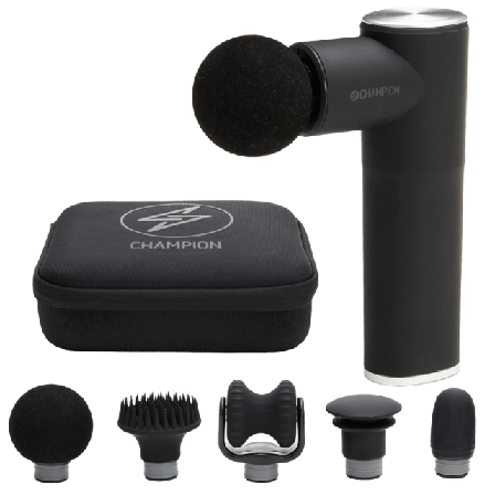 Massagepistol Compact Power 3300rpm 1800mah Mg400 Svart Silver Ebf1d27e 708c 4893 A1a8 Fb4aa336b434 Tillbehör