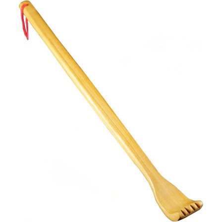 Trærygmassager - Manuel rygmassager - Til kropsafslapning - Lindring af ubehag og kløe (1 stk.)