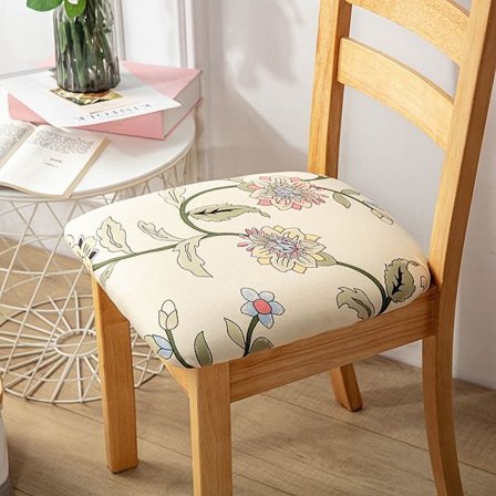 Spisestuestol Sædebetræk Stolepudebetræk 4 4